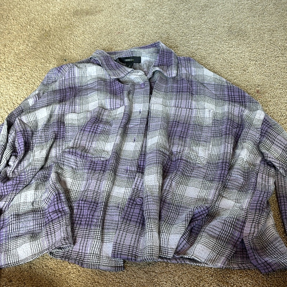 Purple flannel
